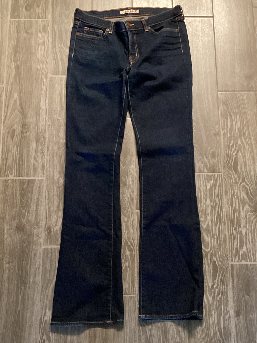J Brand Dark Indigo Boot-Cut Jeans